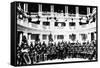 John Sousa and United States Marine Corps Band-null-Framed Stretched Canvas