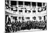 John Sousa and United States Marine Corps Band-null-Mounted Photographic Print