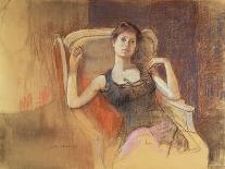 Portrait of a woman at a window, 1993-John Stanton Ward-Giclee Print