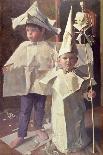 The Newspaper Boys, the artist's sons William and George, 1960-John Stanton Ward-Giclee Print