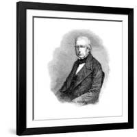 John Stevens Henslow, English Botanist, Geologist and Clergyman, 1861-null-Framed Giclee Print