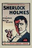 Sherlock Holmes: The Lyceum Theatre, London-John Stewart Browne-Laminated Art Print