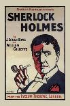 Sherlock Holmes: The Lyceum Theatre, London-John Stewart Browne-Stretched Canvas