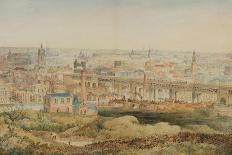 Newcastle Upon Tyne in the Reign of Queen Victoria (W/C on Paper (On Card))-John Storey-Giclee Print