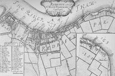 A Plan of Rotherhithe, 1755, (1912). Artists: Unknown, John Stow-John Stow-Framed Stretched Canvas