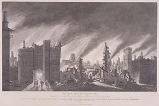 Ludgate, the Great Fire of London, 1811-John Stow-Stretched Canvas