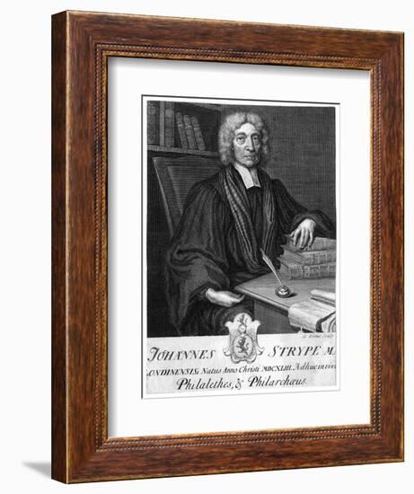 John Strype-George Vertue-Framed Art Print