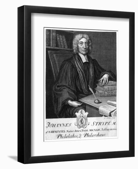 John Strype-George Vertue-Framed Art Print