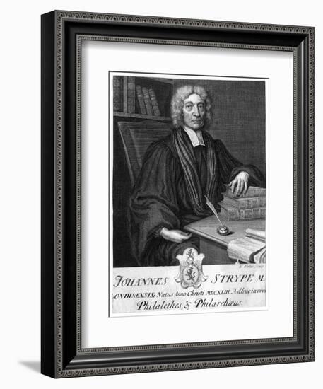 John Strype-George Vertue-Framed Art Print