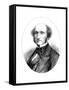John Stuart Mill (1806-187), British Social Reformer and Philosopher-null-Framed Stretched Canvas
