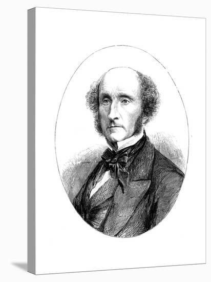 John Stuart Mill (1806-187), British Social Reformer and Philosopher-null-Stretched Canvas