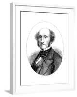John Stuart Mill (1806-187), British Social Reformer and Philosopher-null-Framed Giclee Print