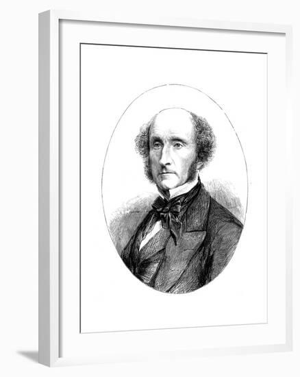 John Stuart Mill (1806-187), British Social Reformer and Philosopher-null-Framed Giclee Print