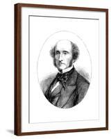 John Stuart Mill (1806-187), British Social Reformer and Philosopher-null-Framed Giclee Print