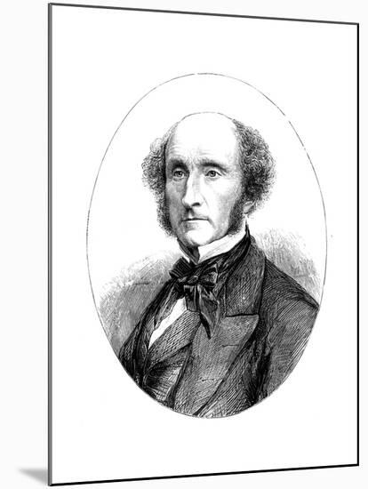 John Stuart Mill (1806-187), British Social Reformer and Philosopher-null-Mounted Giclee Print