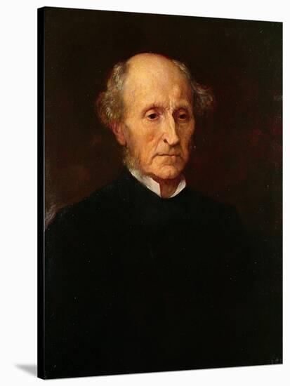 John Stuart Mill, 1873-George Frederick Watts-Stretched Canvas