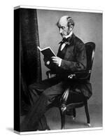 John Stuart Mill, British Philosopher and Social Reformer, 19th Century-null-Stretched Canvas