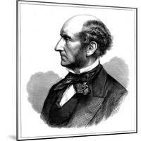 John Stuart Mill, British Social Reformer and Philosopher, 1873-null-Mounted Giclee Print