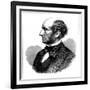 John Stuart Mill, British Social Reformer and Philosopher, 1873-null-Framed Giclee Print