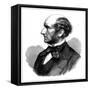 John Stuart Mill, British Social Reformer and Philosopher, 1873-null-Framed Stretched Canvas