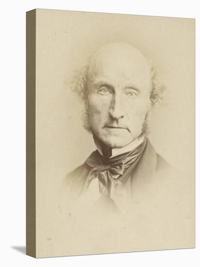 John Stuart Mill Philosopher-null-Stretched Canvas