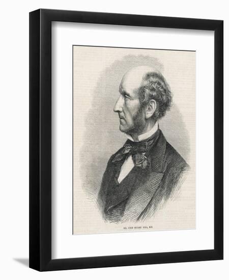 John Stuart Mill Philosopher-null-Framed Art Print