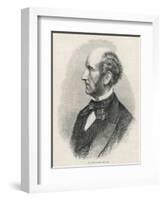 John Stuart Mill Philosopher-null-Framed Art Print