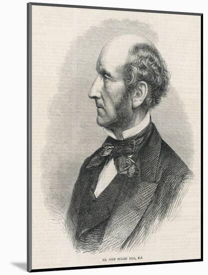 John Stuart Mill Philosopher-null-Mounted Art Print