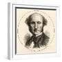 John Stuart Mill Philosopher-null-Framed Art Print