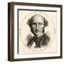 John Stuart Mill Philosopher-null-Framed Art Print