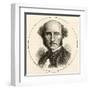 John Stuart Mill Philosopher-null-Framed Art Print