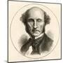 John Stuart Mill Philosopher-null-Mounted Art Print