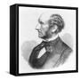 John Stuart Mill-English School-Framed Stretched Canvas