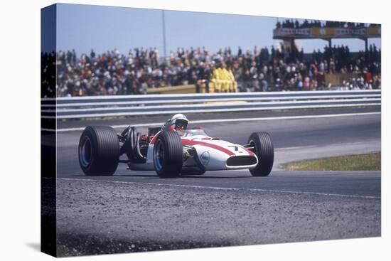 John Surtees Driving a Honda, Spanish Grand Prix, Jarama, 1968-null-Stretched Canvas