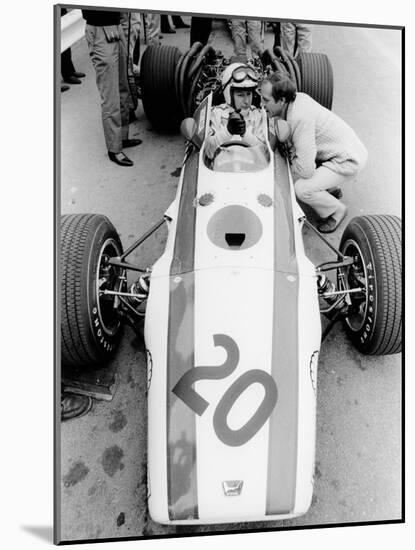 John Surtees in Honda V12, Belgian Grand Prix, 1968-null-Mounted Photographic Print