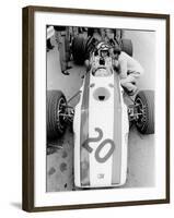 John Surtees in Honda V12, Belgian Grand Prix, 1968-null-Framed Photographic Print