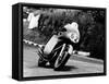 John Surtees Racing an MV Agusta, 1958-null-Framed Stretched Canvas