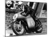 John Surtees Winning the Isle of Man Junior TT, on an MV Agusta, 1959-null-Mounted Photographic Print