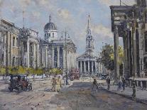 The National Gallery - Trafalgar Square in About 1920, 2008-John Sutton-Giclee Print