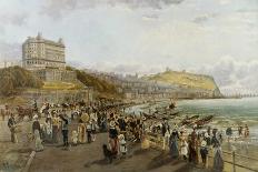 The Promenade, Scarborough-John Syer-Stretched Canvas