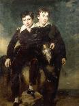 Portrait of Lionel and George Bonar-John Symen-Giclee Print