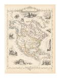 North America, 1851-John Tallis-Premium Giclee Print