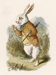 Alice and the White Rabbit-John Tenniel-Photographic Print