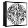 John Tenniel 's illustrations from Alice in Wonderland-John Tenniel-Framed Stretched Canvas
