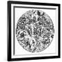 John Tenniel 's illustrations from Alice in Wonderland-John Tenniel-Framed Giclee Print