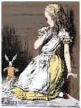 Alice at the Mad Hatter's Tea Party-John Tenniel-Photographic Print