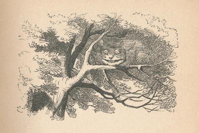 'The Cheshire Cat begins to fade away, it's his smile the last to go', 1889