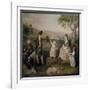 John, the 4th Duke of Atholl and His Family, 1780-David Allan-Framed Giclee Print