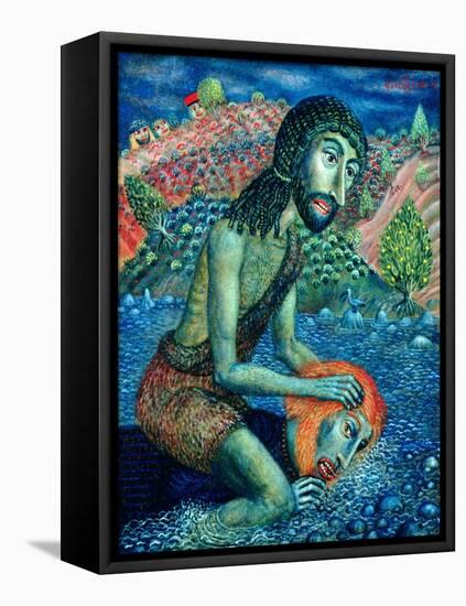 John the Baptist, 1998-Tamas Galambos-Framed Stretched Canvas