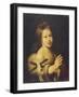 John the Baptist as Child-Bernardo Strozzi-Framed Giclee Print